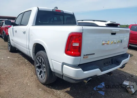 2025 Ram 1500 Laramie 4X4 5'7 Box from USA, damaged, VIN 1C6SRFJP0SN520855